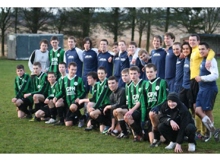 A West Garioch “Legends” team defeated the 19s side 2-0 in a friendly game played at Logie Durno. The Legends side – all former players -– were captained by Craig Paterson and included Phil Moar, Andrew Knight, Geo Mackie, Callum Nicolson, Calum Scott, Ricky Christie, Ewan Barrack, James Kirk, Andy Cruden, Blair Davidson, Kevin Paterson and Neil Duncan. Scorers were Blair Davidson and Craig Paterson. Local referee Roddy Nicolson officiated.