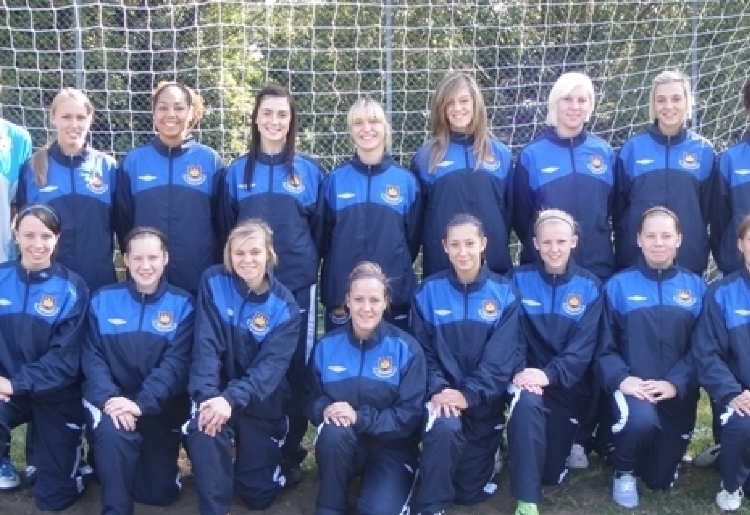 Under 19 squad prior to opening league game