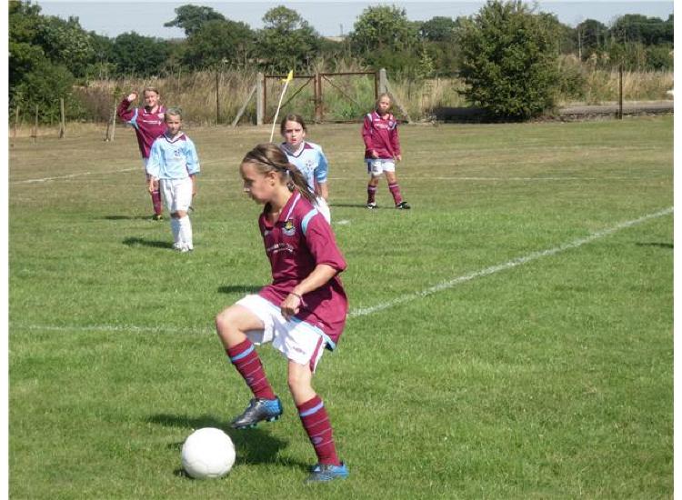 Action from the pre season Hawkwell Festival
