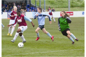 Action v Brentwood Town in League Cup Final