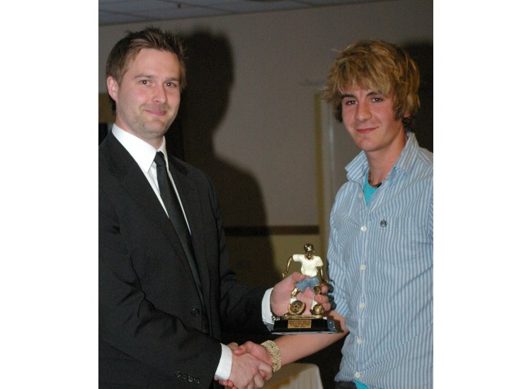 U19 MOST IMPROVED PLAYER JAKE MAWFORD, Awarded by Ryan Northmore