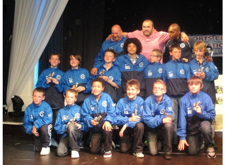 west side athletic fc on tour with Neil Razor Ruddock in pic