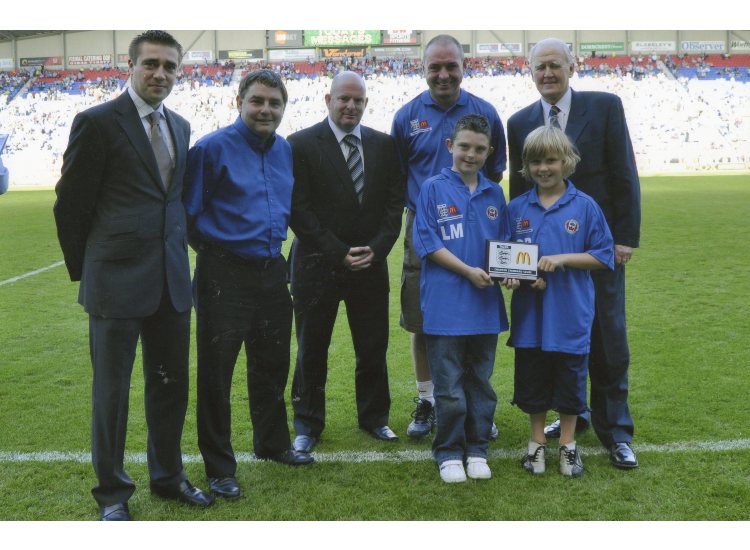 Charter Standard Award DW Stadium April 2009