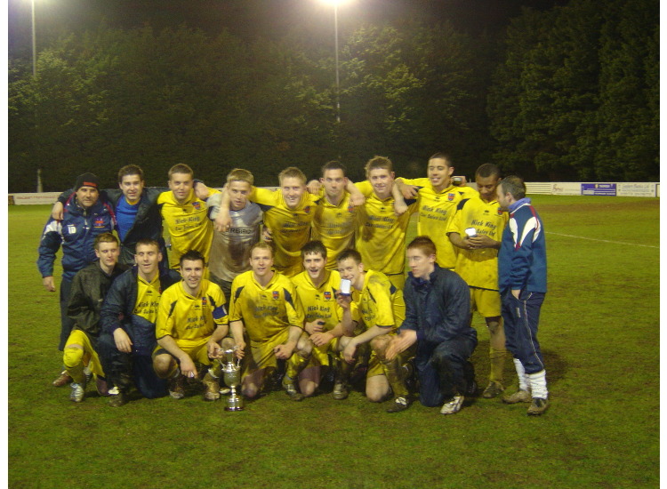 Hardwicke AFC - Les James League Cup winners