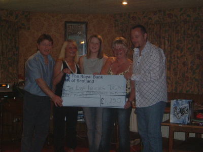 wigan latic's have also raised £1.700 for the cancer suite at Wigan Infirmary and £1,250 for the Eva Heeks Trust.There are lots of fund raising ideas in the pipeline and they will continue to support such a wothwhile charity.