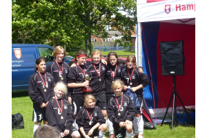 Wimborne Town U12's Hants Cup Winners