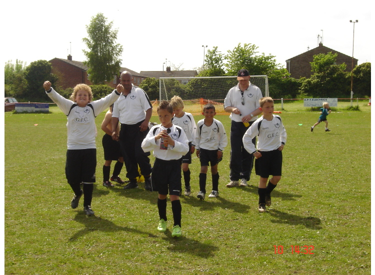 Devizes Open 6 a side, on the final whistle - Champions