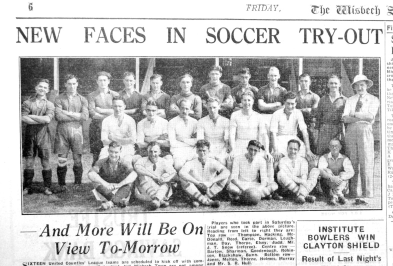 Football restarts after WW2