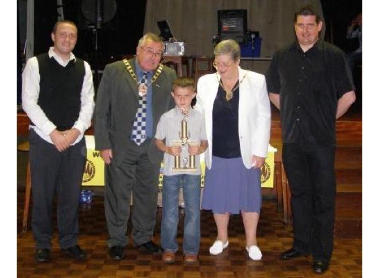 Jack wins Under 10's Players Player Award