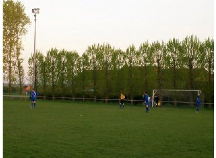 Old goalposts April 2007