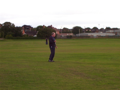 Tommy Cassidy in pre-season training
