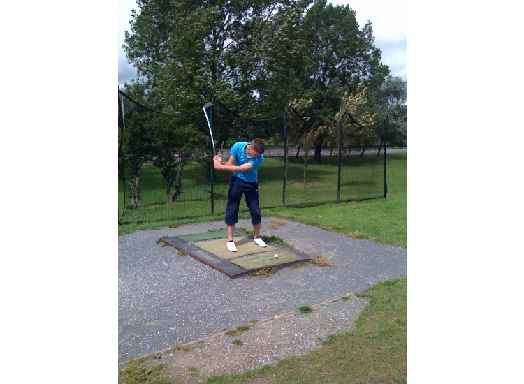Cullen on the tee